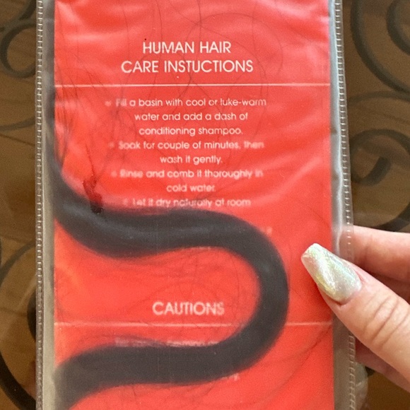 9 Piece Remy Human Hair Extensions CO: 99J - Picture 7 of 7